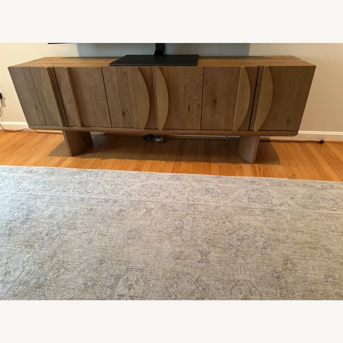 Used Lulu & Georgia Remwald Natural Wood Media Storage for sale on AptDeco