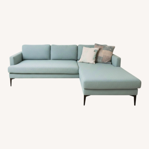 Used West Elm Andes sectional 2-piece for sale on AptDeco