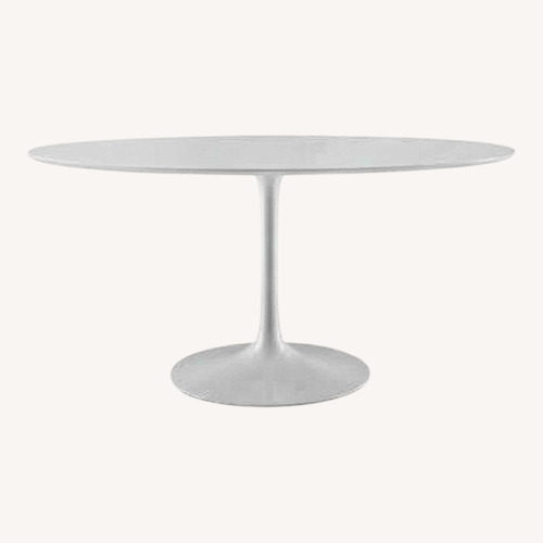 Used Room & Board Julian White Dining Table for sale on AptDeco