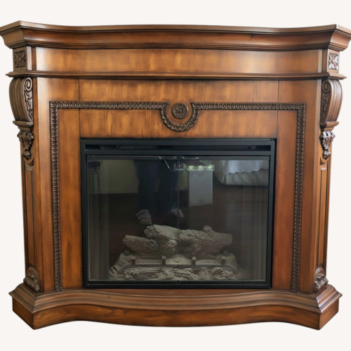Used Dark Brown Wood Décor for sale on AptDeco