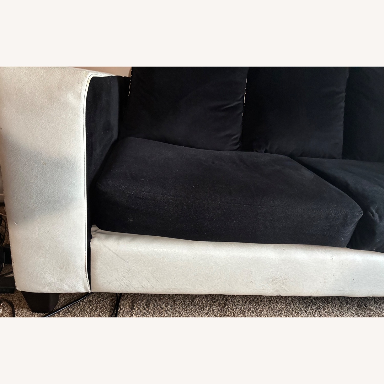 Black & White Sofa - image-5