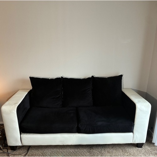 Used Black & White Sofa for sale on AptDeco