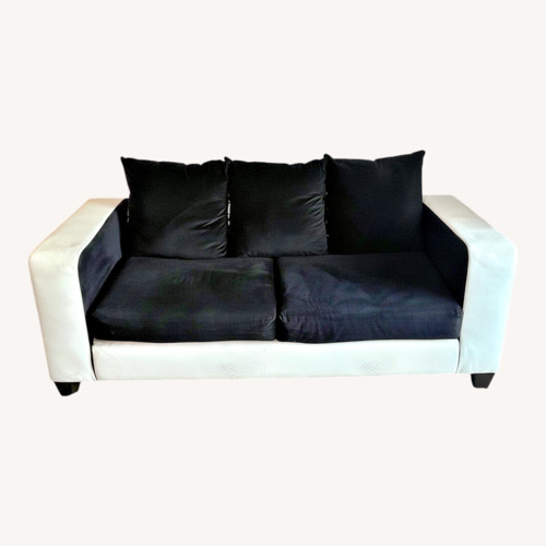 Used Black & White Sofa for sale on AptDeco
