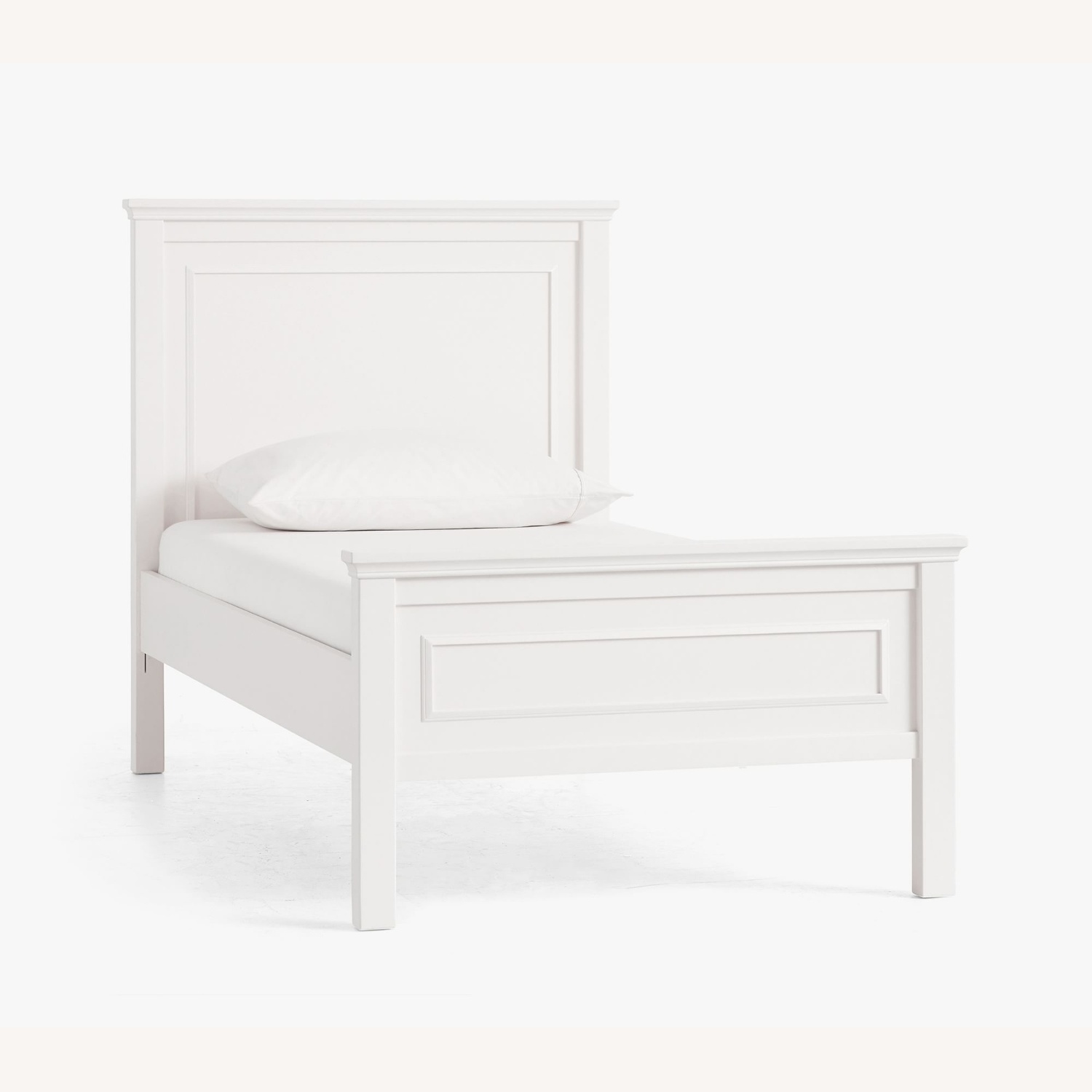Pottery Barn White Wood Full Bed - image-6