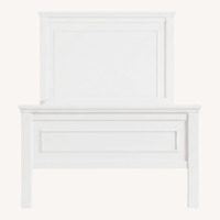 Pottery Barn White Wood Full Bed