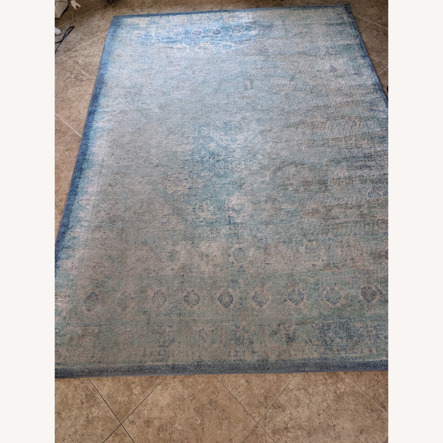 CISCO Brothers Blue Wool Blend Area Rug 6' x 9' - image-3