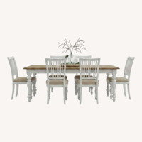 Dining Table with 6 Chairs (Haverty)