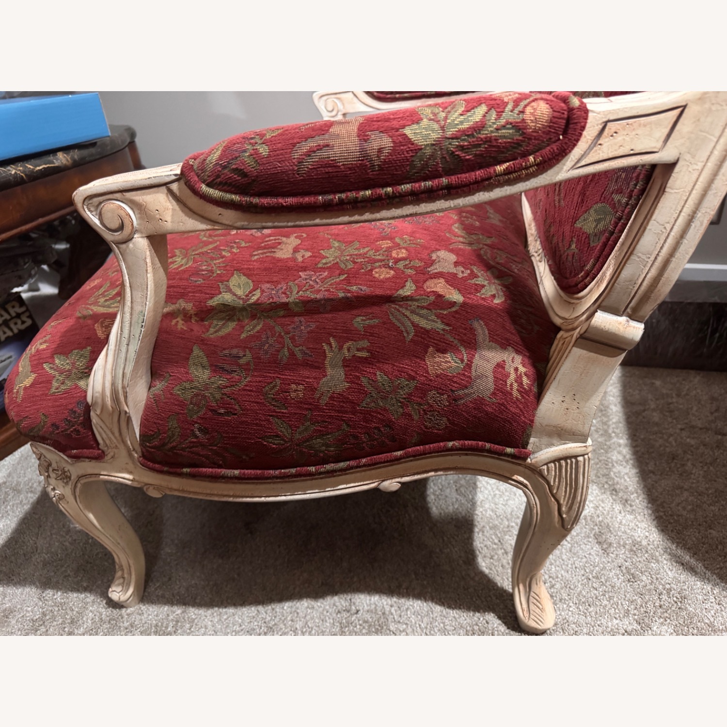 French Louis XV Berger Chair - image-5