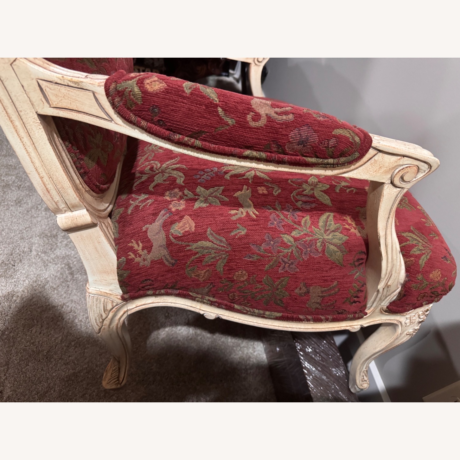 French Louis XV Berger Chair - image-3