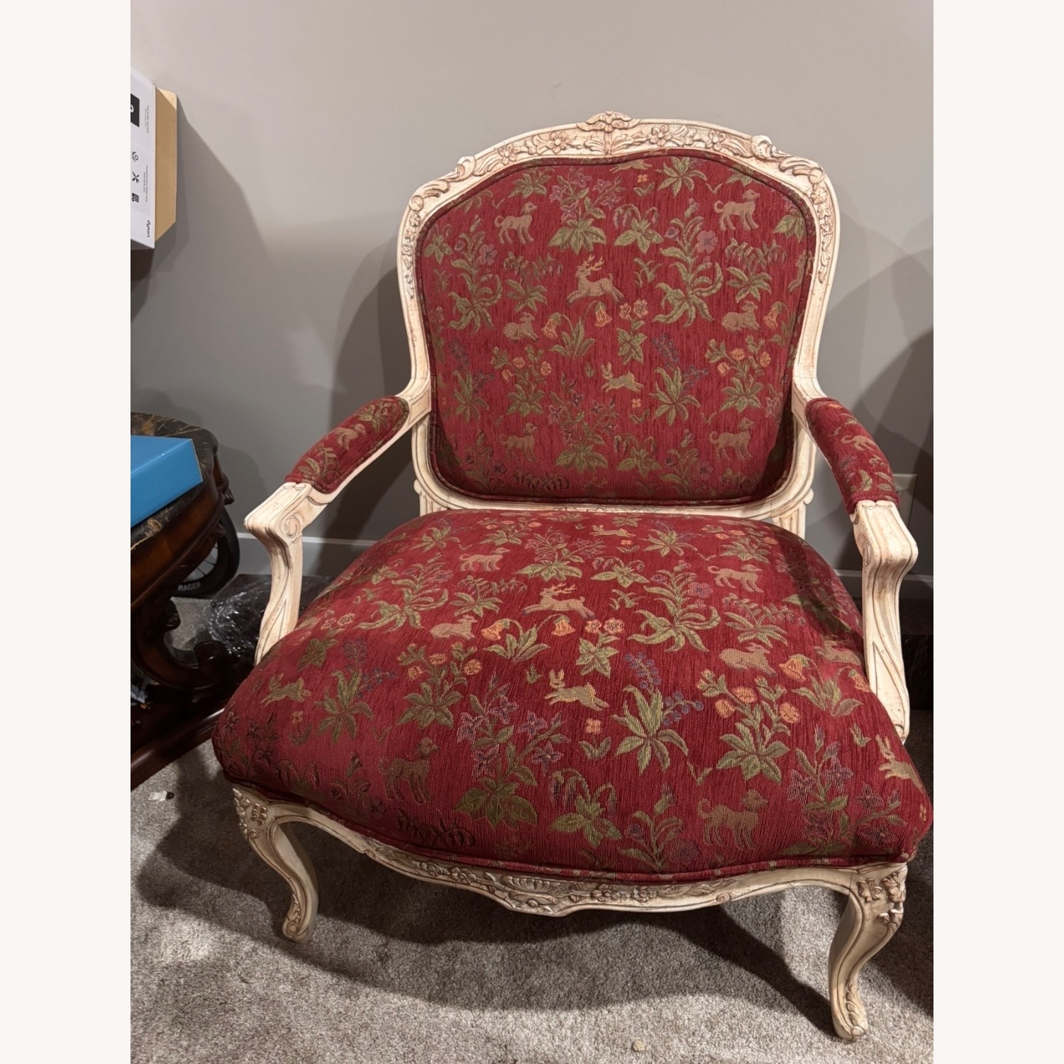French Louis XV Berger Chair - image-1