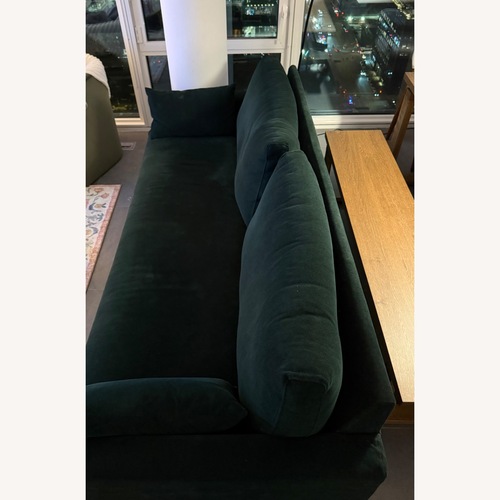 Used IKEA HYLTARP Green 2 Seater Sofa for sale on AptDeco