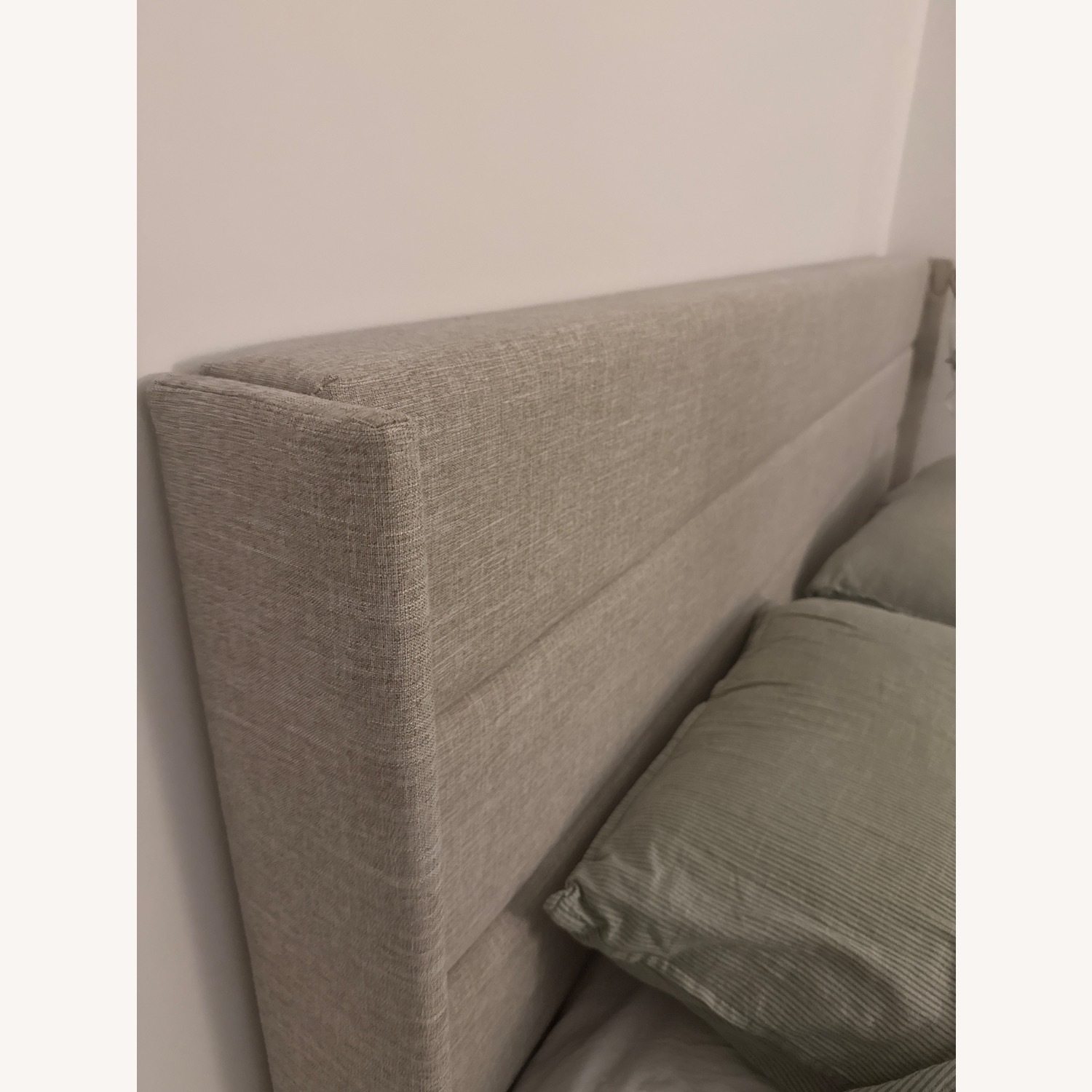 Braya Light Grey King Size Bedframe with Storage  - image-3