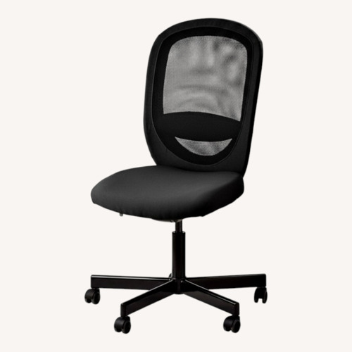 Used IKEA Flintan Black Office Chair for sale on AptDeco