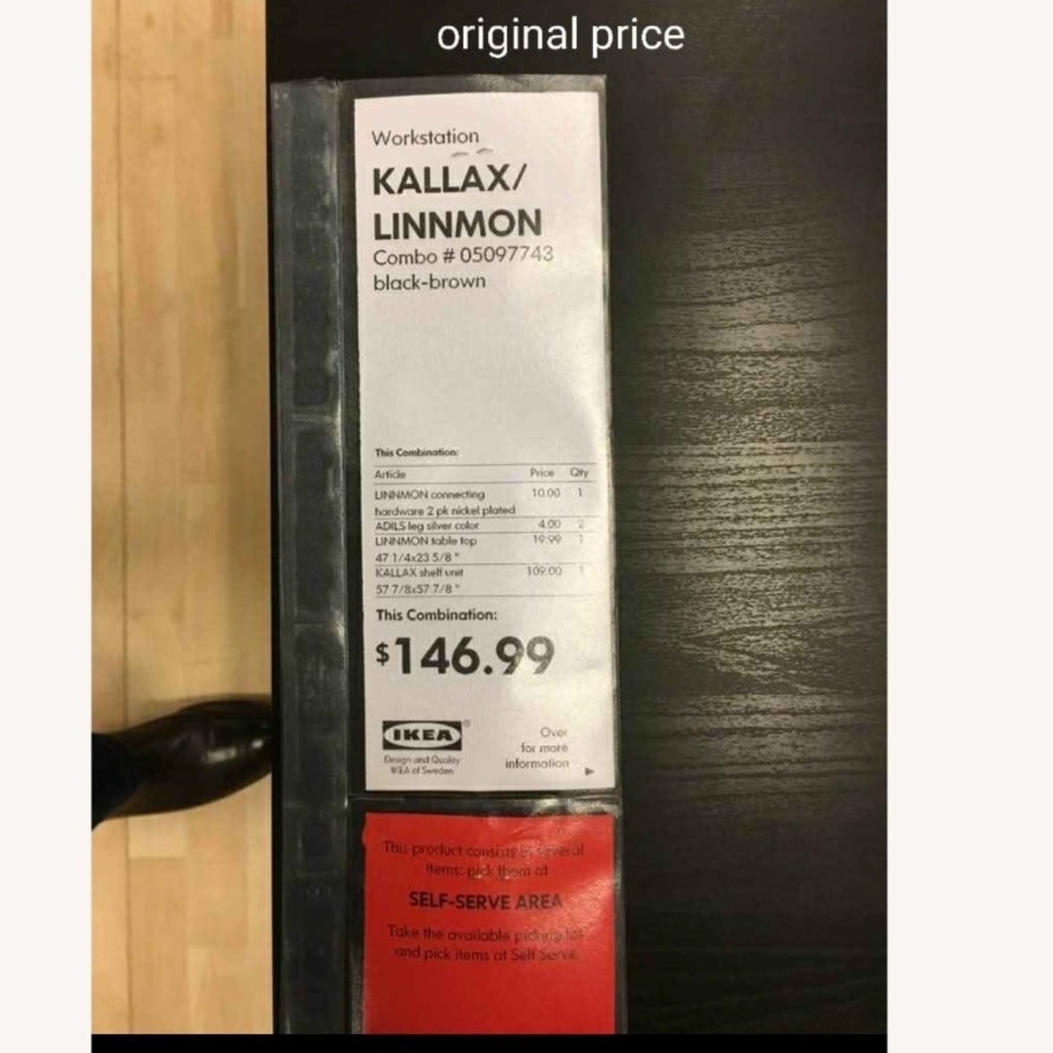 IKEA Kallax Black Wall Unit - image-4