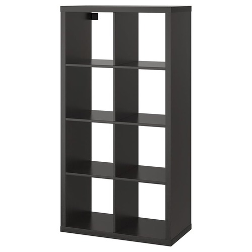 Used IKEA Kallax Black Wall Unit for sale on AptDeco