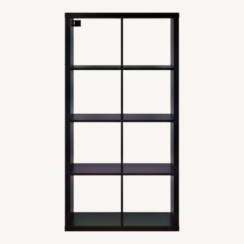 Used IKEA Kallax Black Wall Unit for sale on AptDeco