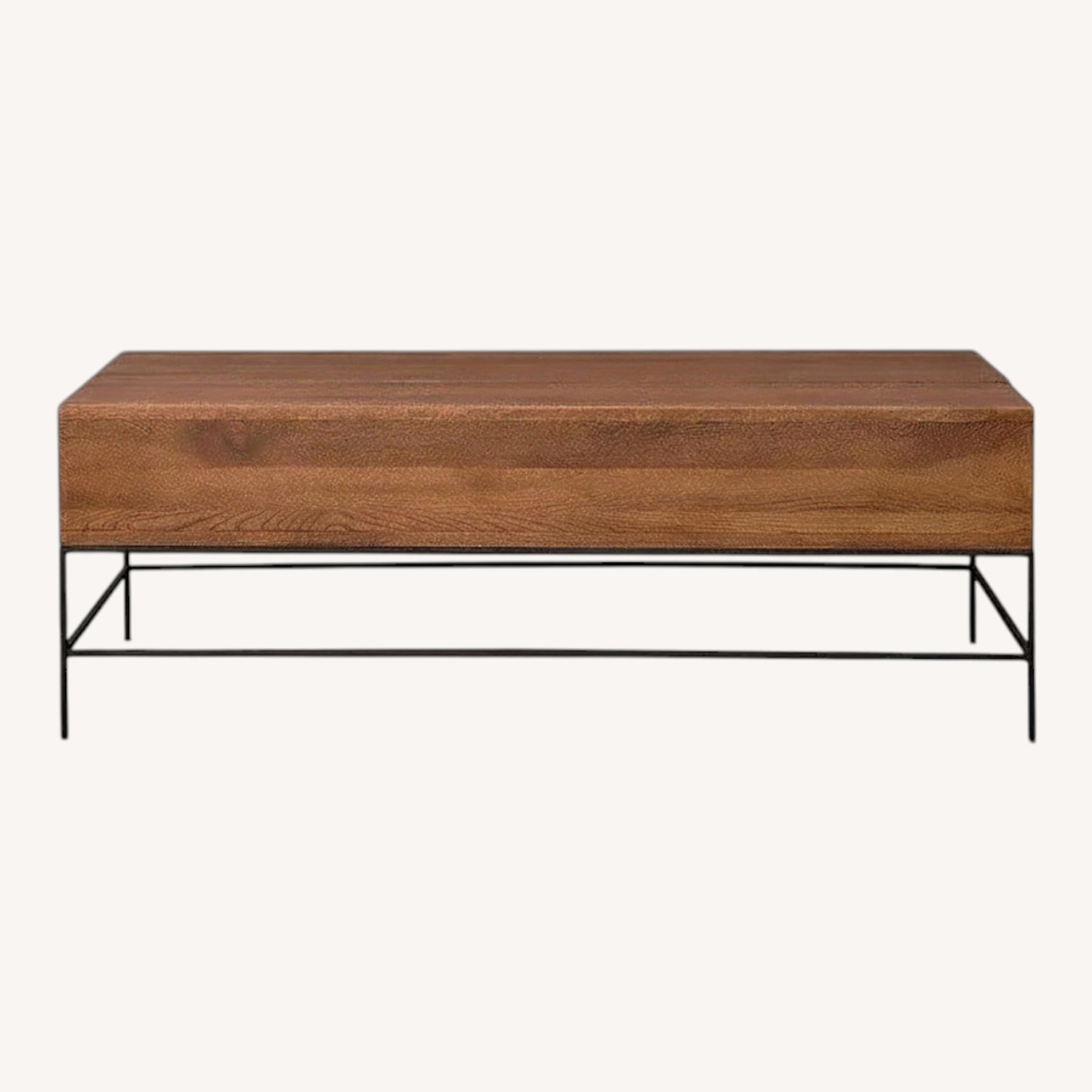 Scandinavian Designs Dark Brown Wood Coffee Table - image-0