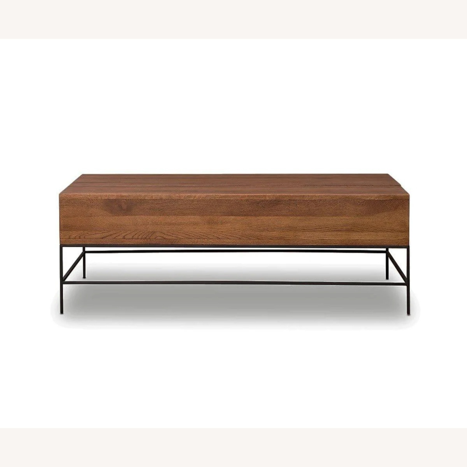 Scandinavian Designs Dark Brown Wood Coffee Table - image-4