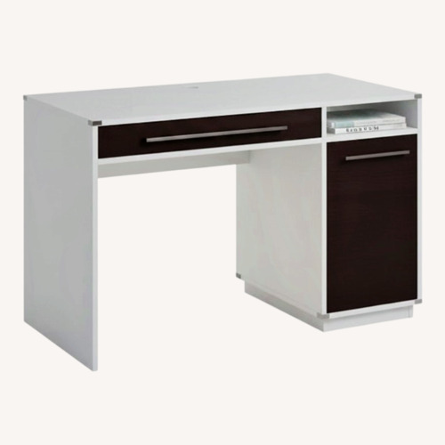 Used Sauder White Wood Desk for sale on AptDeco