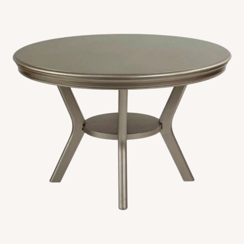 Used Poundex Wood Dining Table for sale on AptDeco