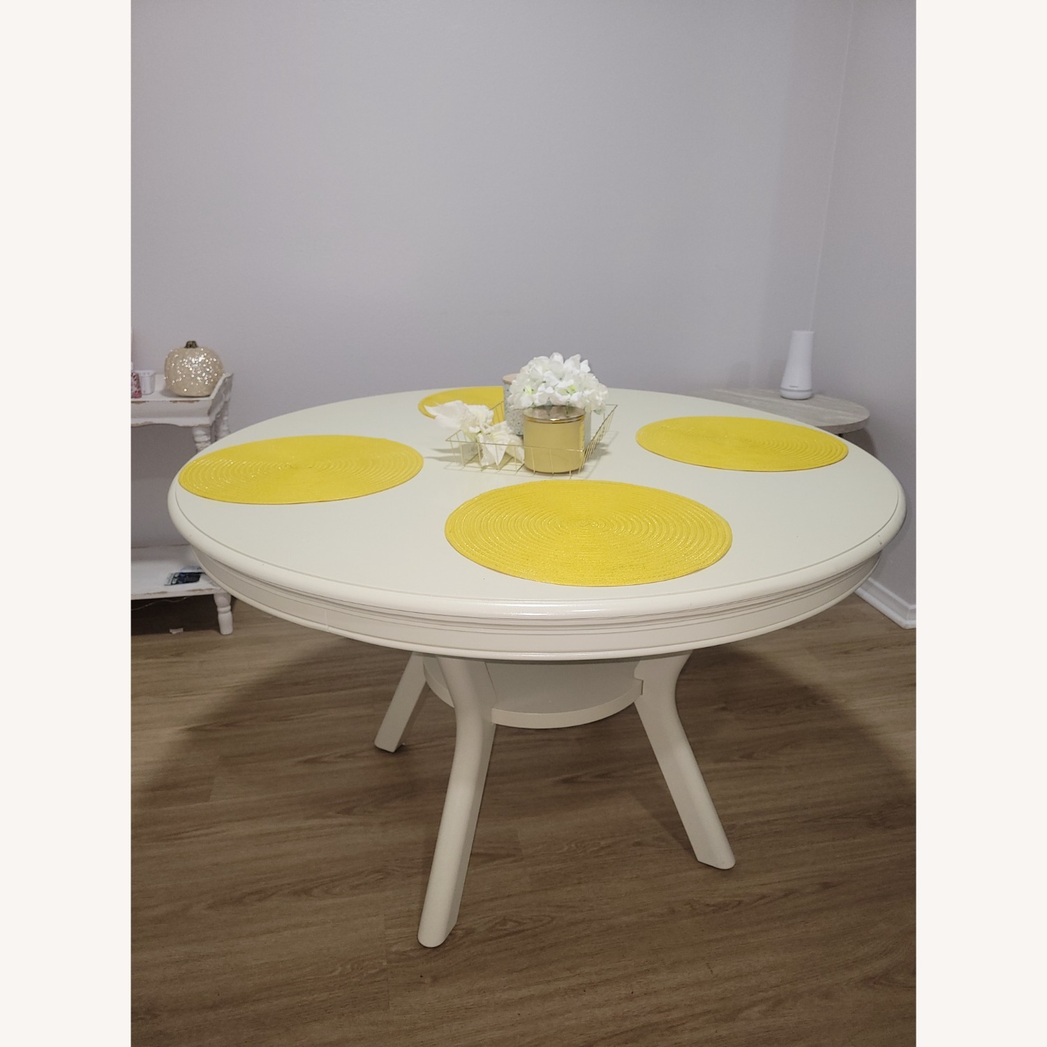 Poundex Wood Dining Table - image-2