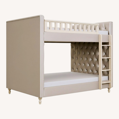 Used Restoration Hardware Chesterfield Tufted Bunk Bed With Trundle for sale on AptDeco