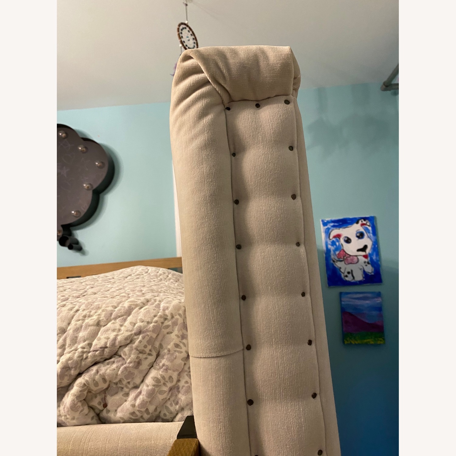 Restoration Hardware Chesterfield Tufted Bunk Bed With Trundle - image-6