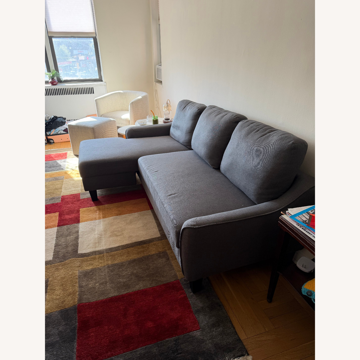 Ashley Furniture Dark Gray Sleeper Sofa - image-2