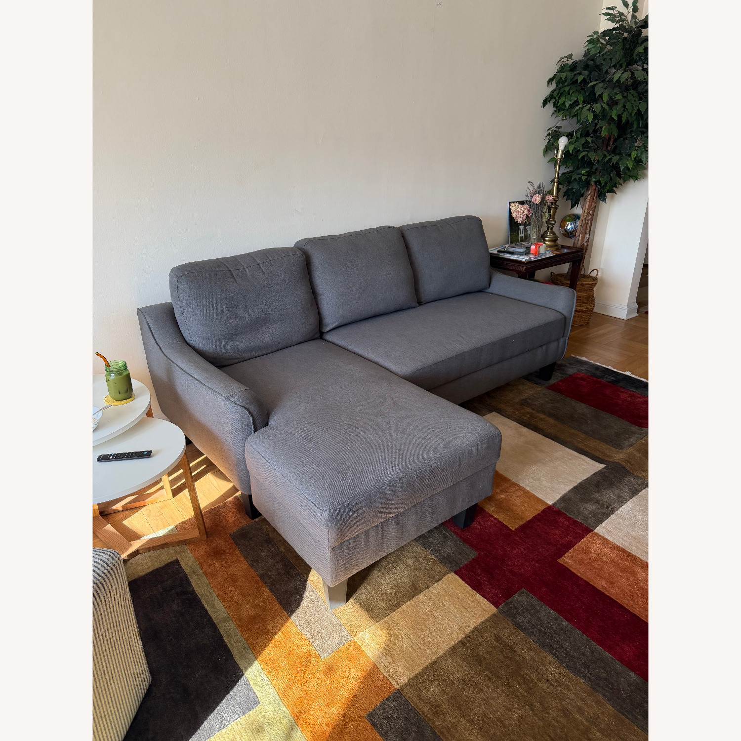 Ashley Furniture Dark Gray Sleeper Sofa - image-3
