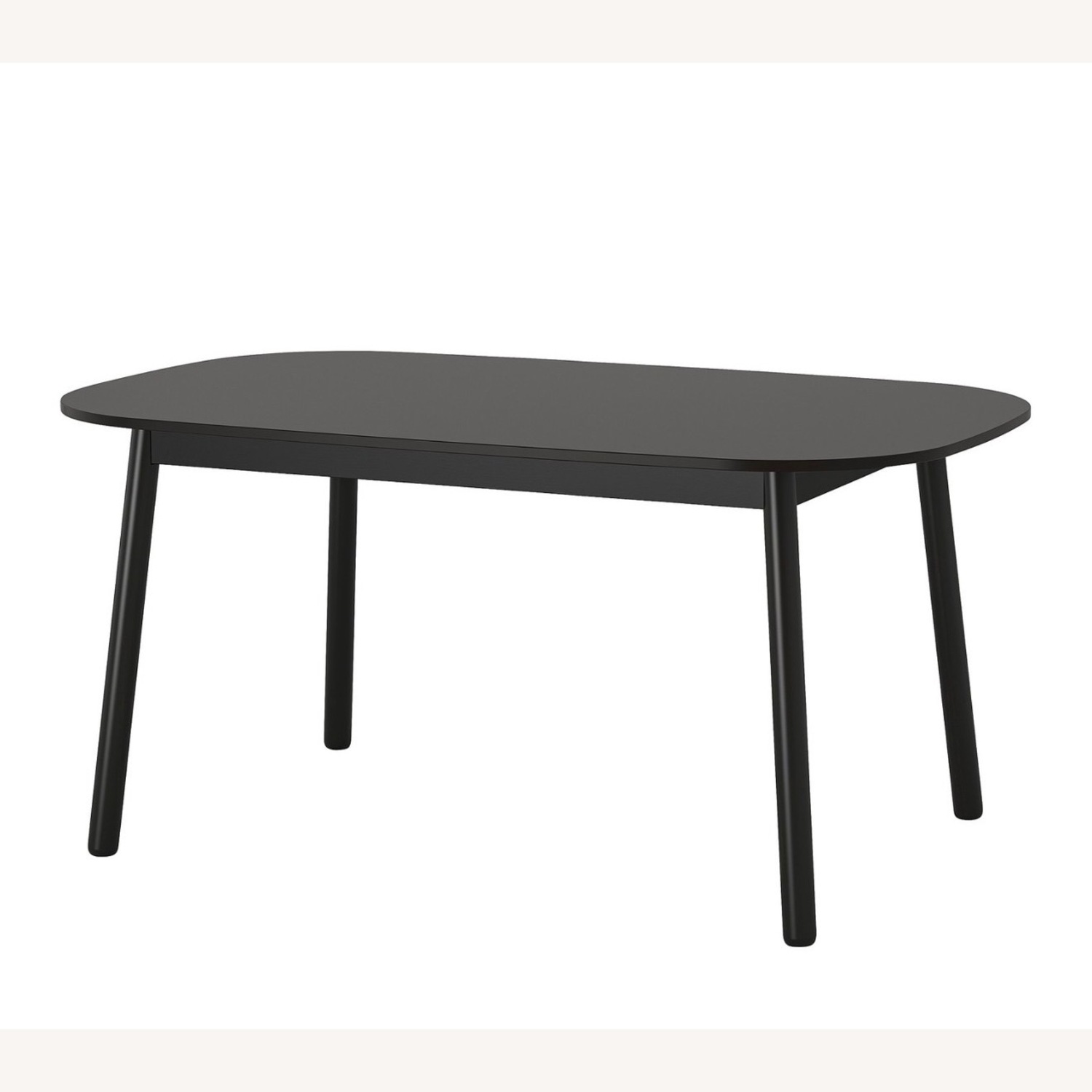IKEA Vedbo Black Wood Dining Table - image-6