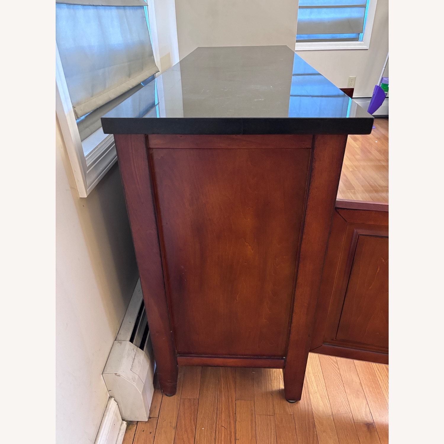 Dark Brown Bar Cart - image-4