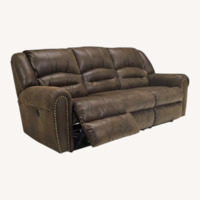 Ashley Furniture Light Brown 3+ Seater Sofa