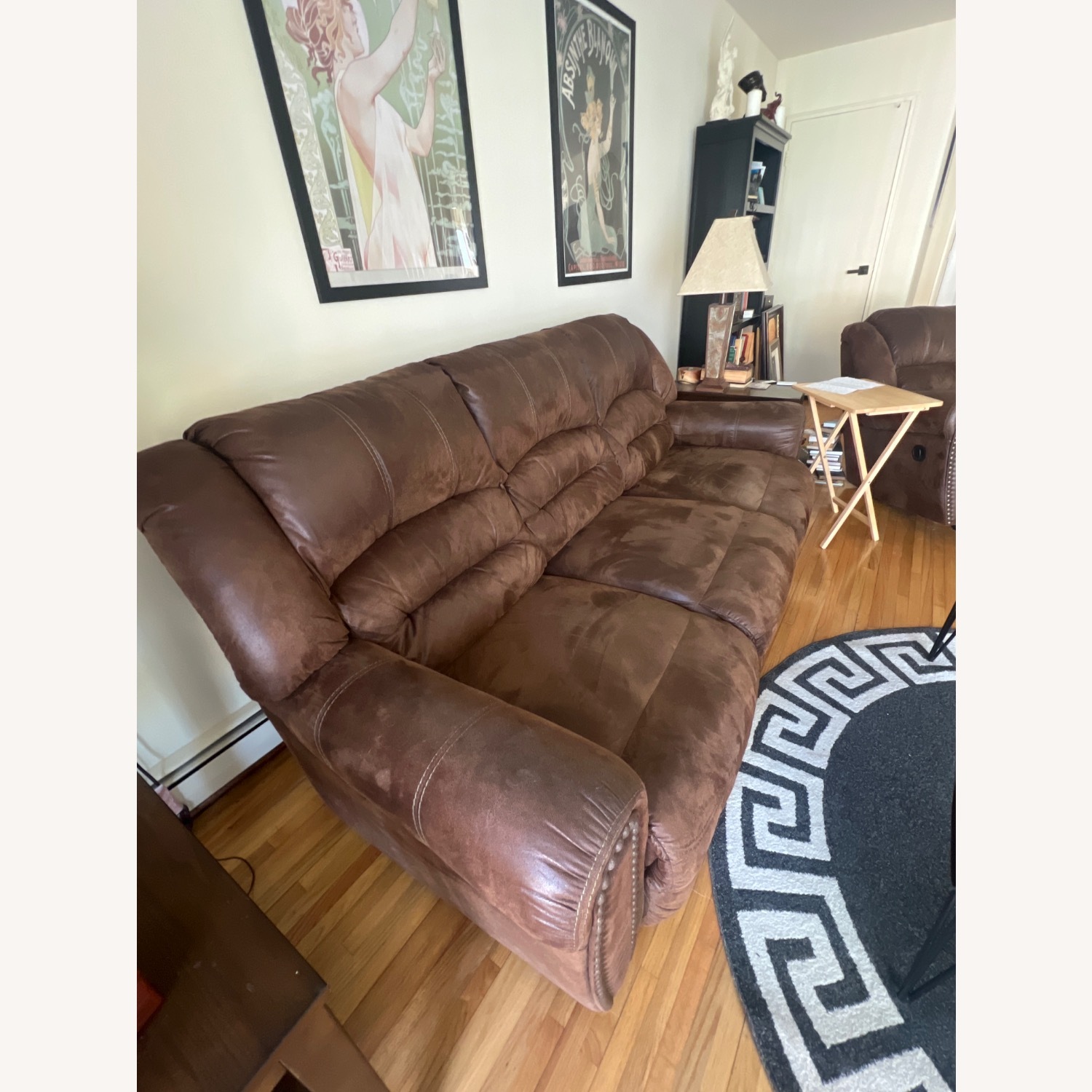 Ashley Furniture Light Brown 3+ Seater Sofa - image-2