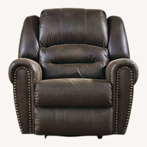 Used Ashley Furniture McNeil Java Light Brown Recliner for sale on AptDeco
