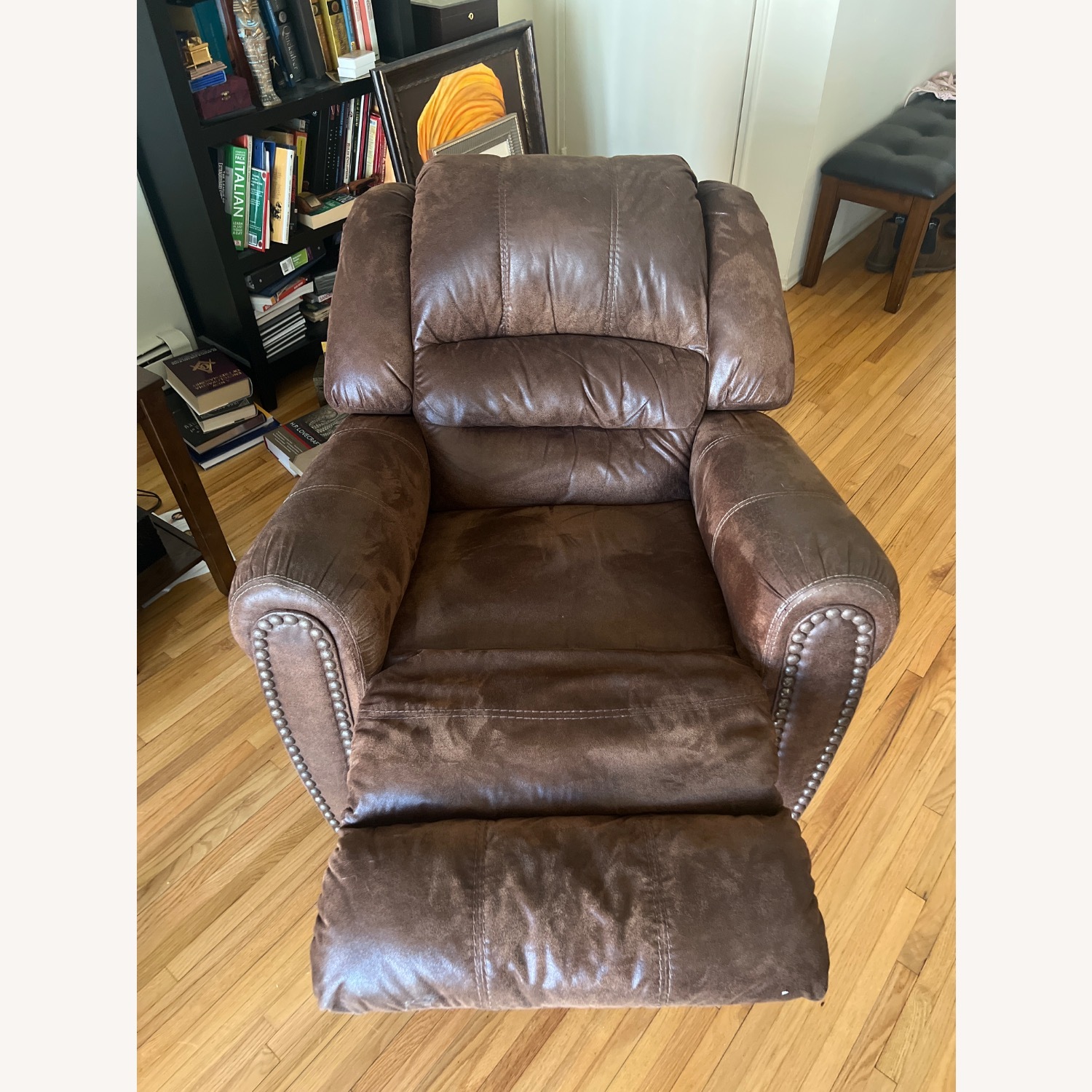 Ashley Furniture McNeil Java Light Brown Recliner - image-3