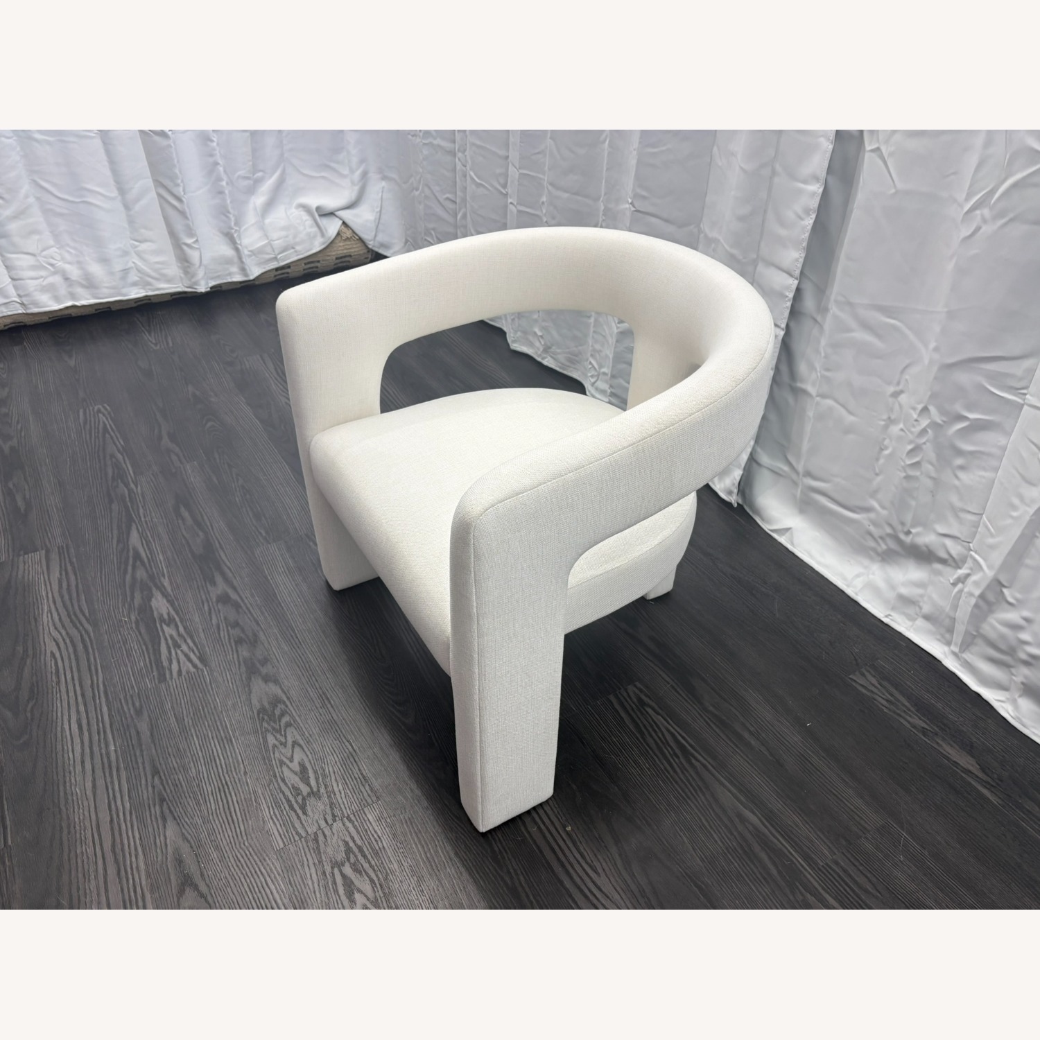 RH Inès Open-Back Lounge Chair - image-3