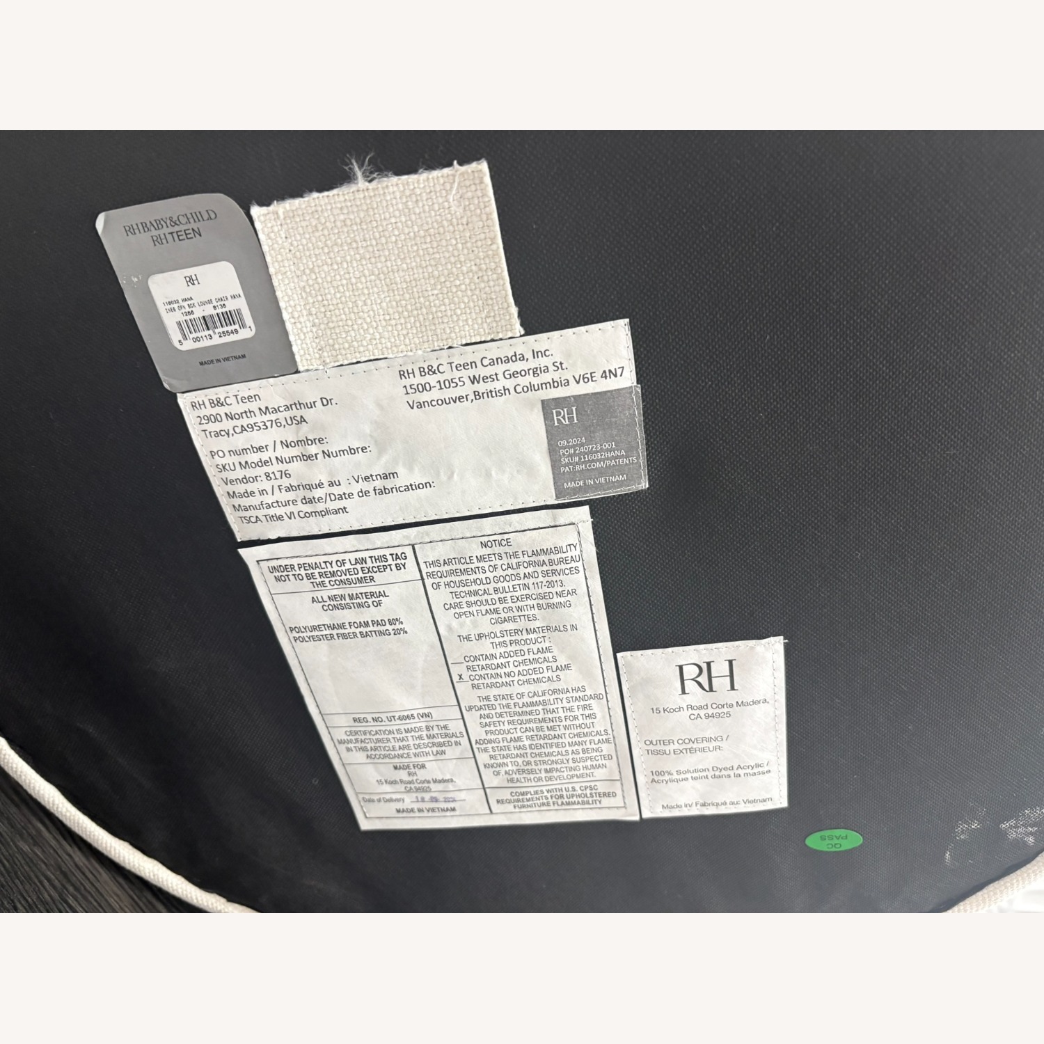 RH Inès Open-Back Lounge Chair - image-19