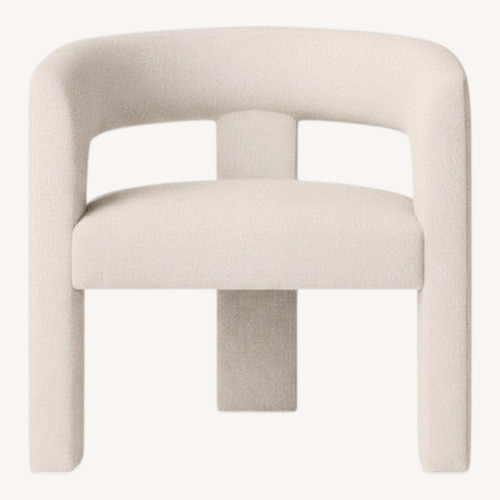 Used RH Inès Open-Back Lounge Chair for sale on AptDeco