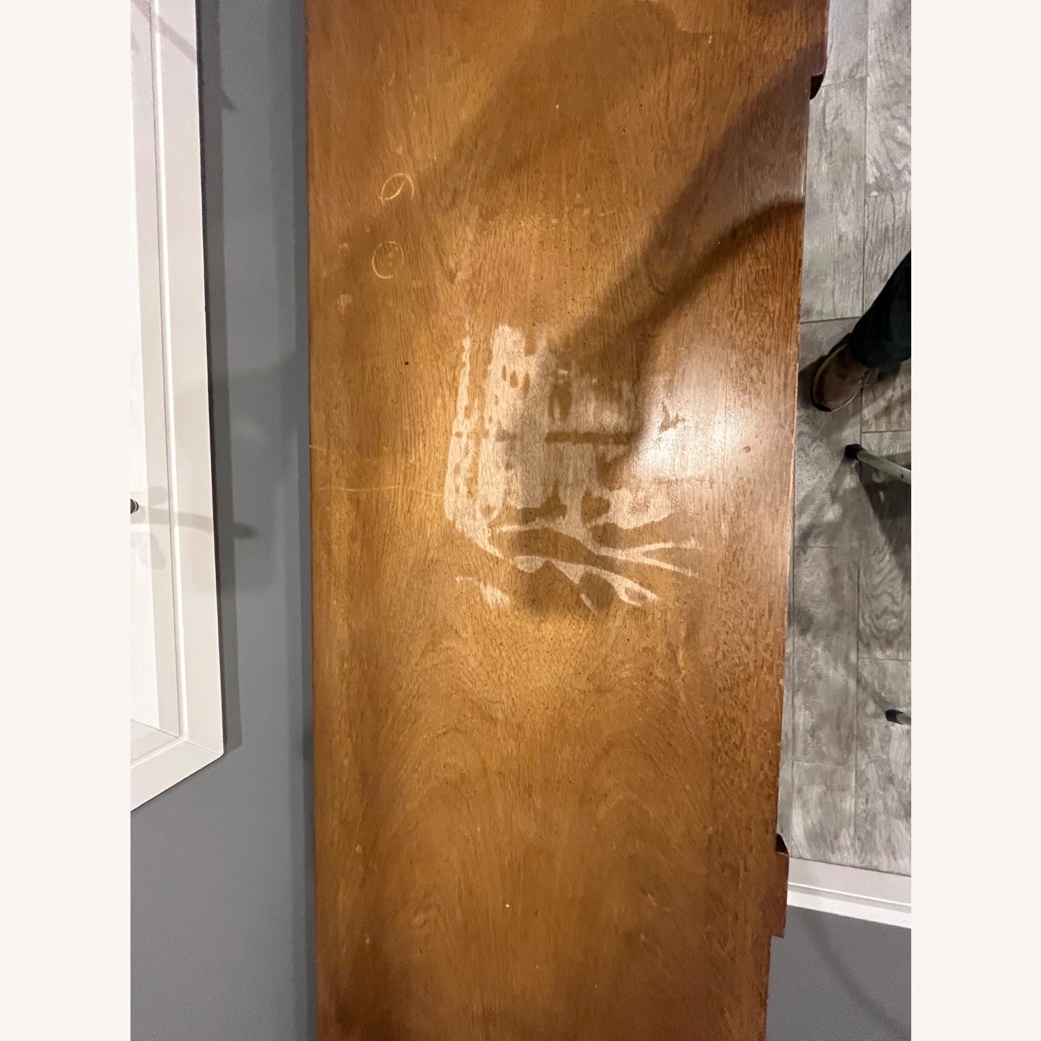 Vintage/Antique  Dark Brown Wood Dresser - image-3