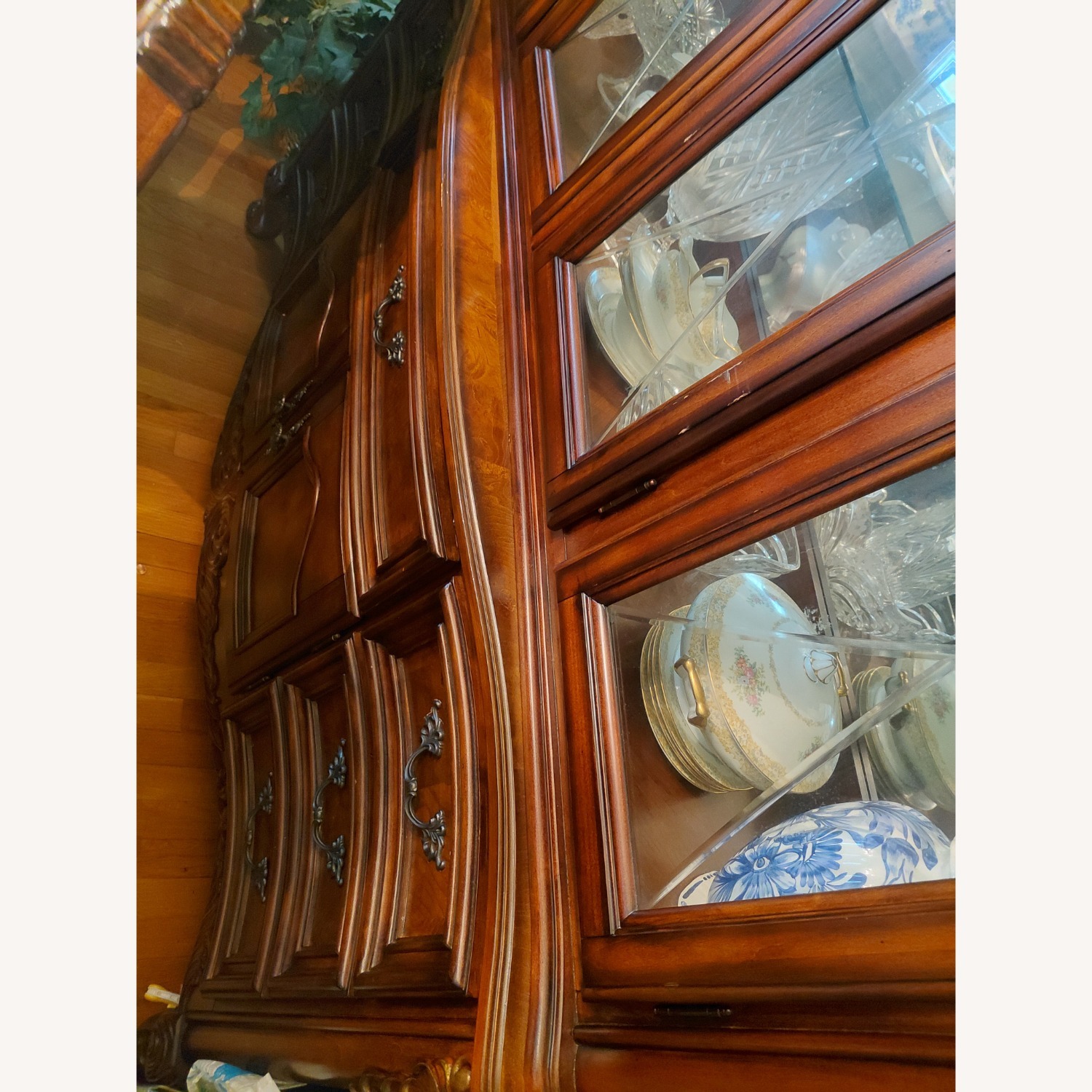 Marlo Furniture  Dark Brown Wood Sideboard - image-2