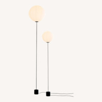 Natural Metal Floor Lamp