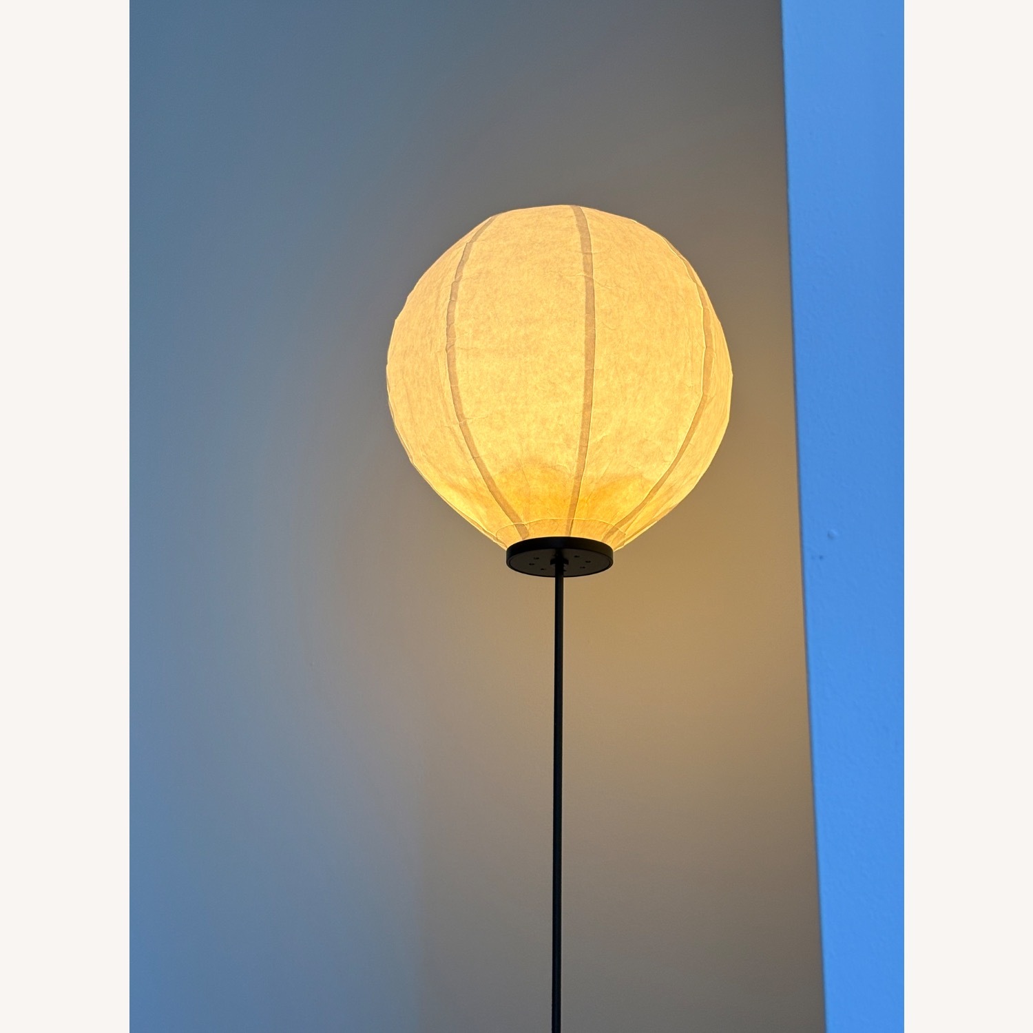 Natural Metal Floor Lamp - image-3