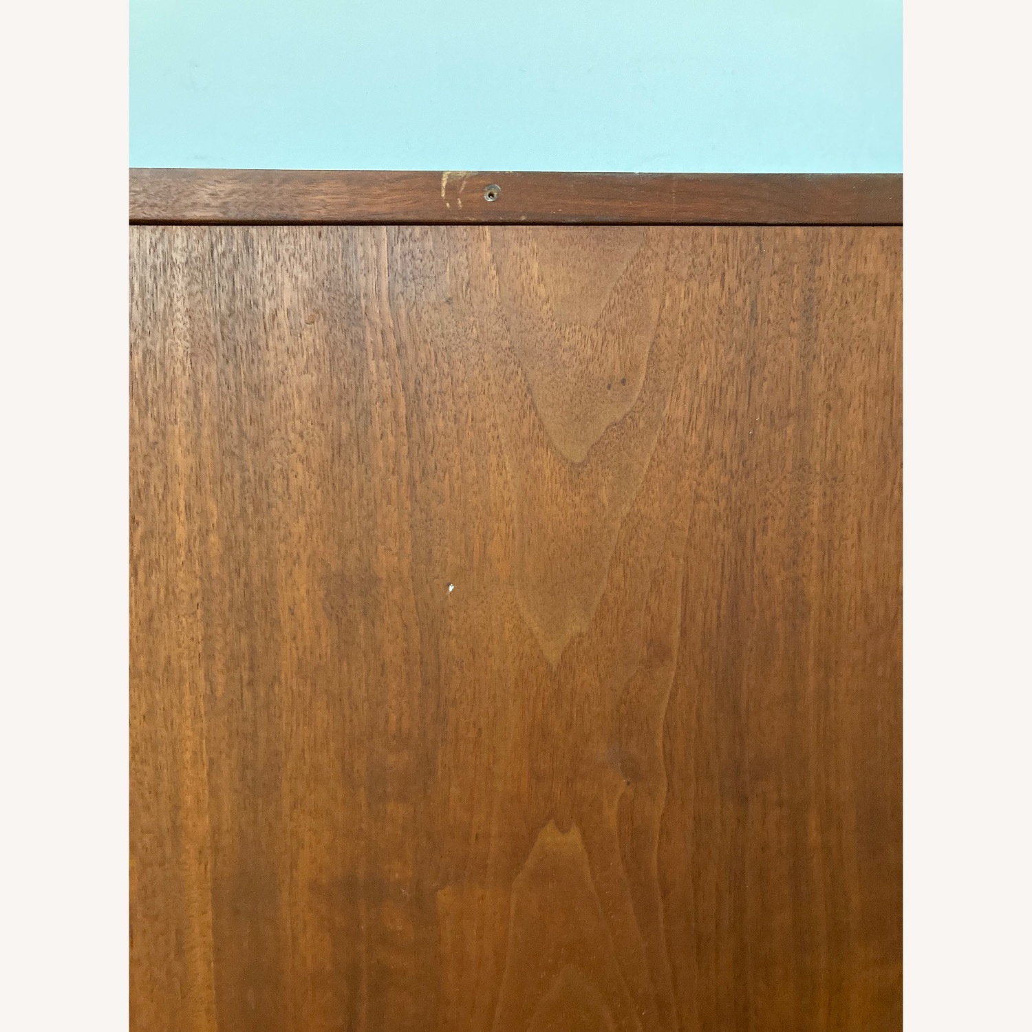 Black Metal Office Desk and/or Cherrywood Hutch - image-7