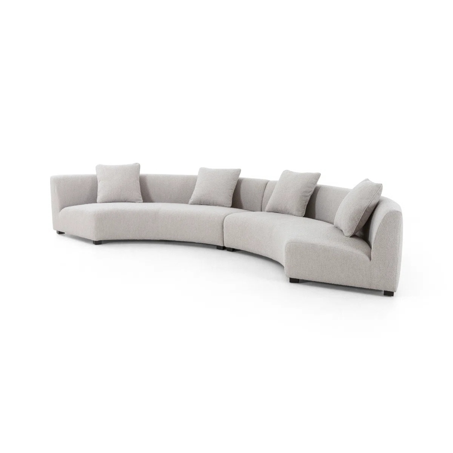 Four Hands Liam White 2 Piece Sectional - image-4