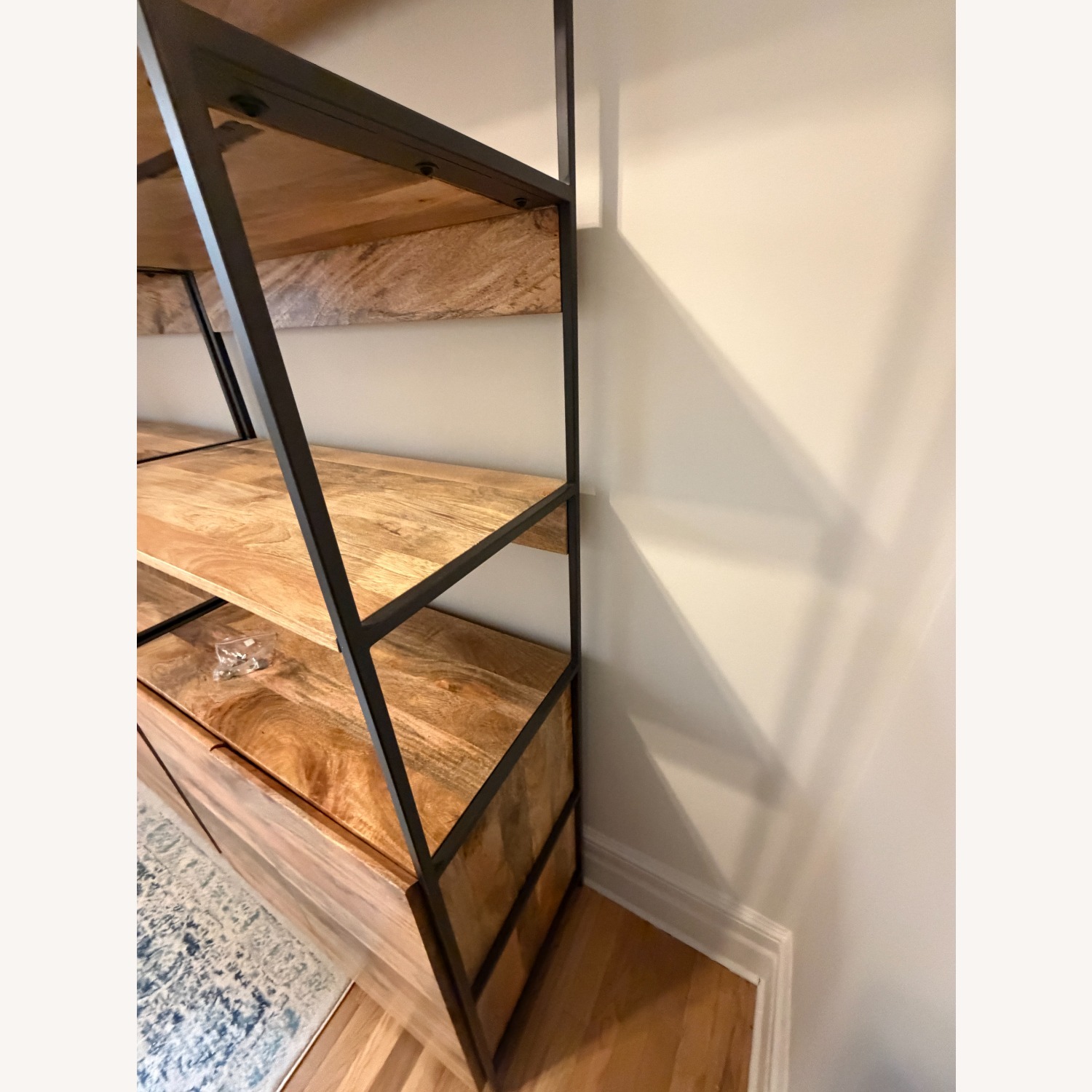 West Elm Industrial Natural Wood Bookcase - image-6