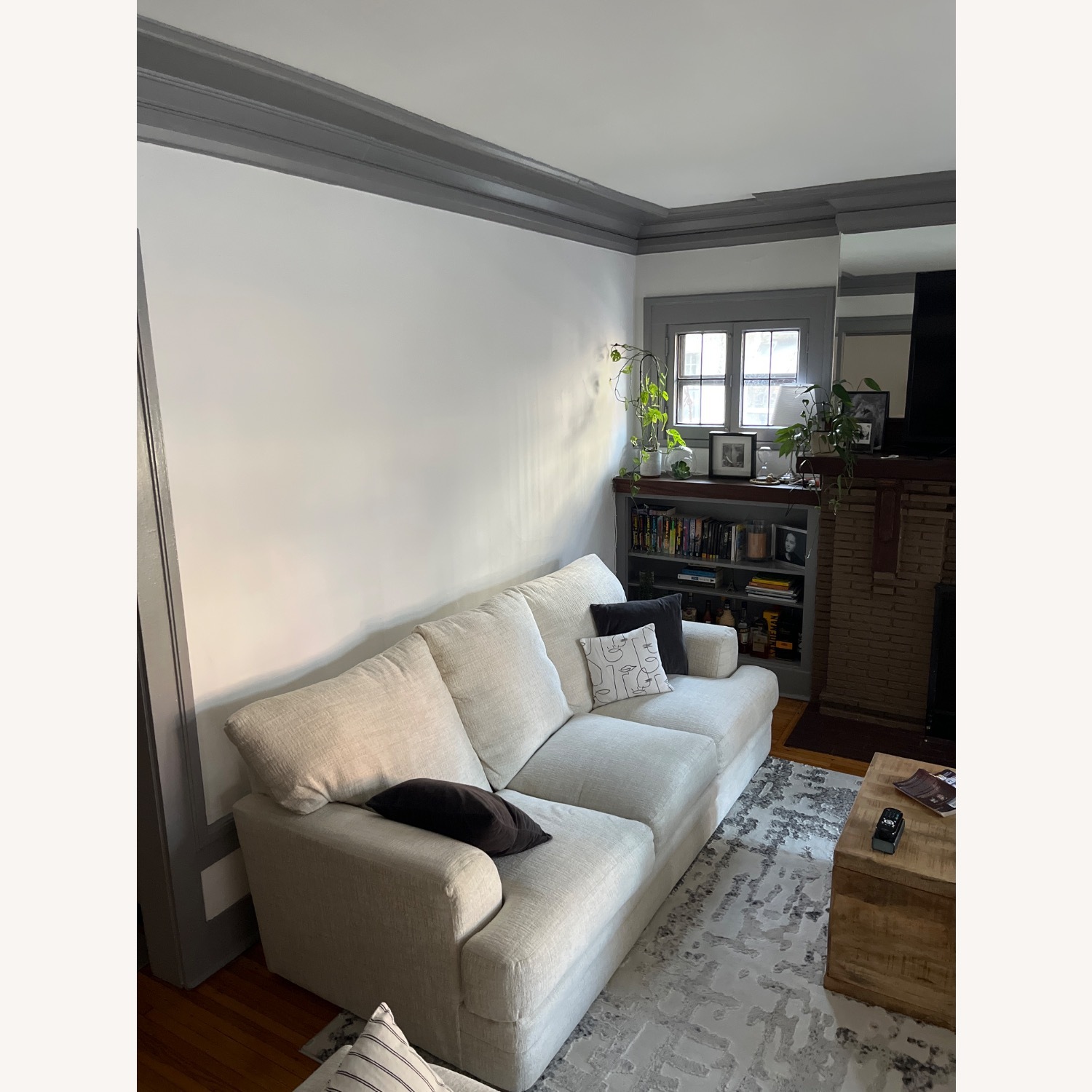 Jackson Furniture Zeller Natural Fabric 3+ Seater Sofa - image-3