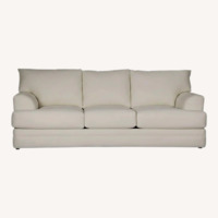 Jackson Furniture Zeller Natural Fabric 3+ Seater Sofa