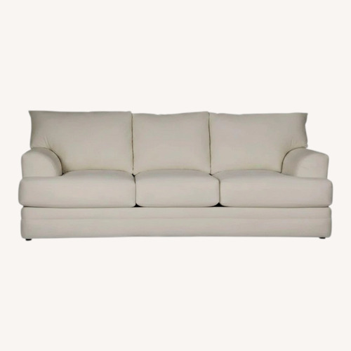 Used Jackson Furniture Zeller Natural Fabric 3+ Seater Sofa for sale on AptDeco