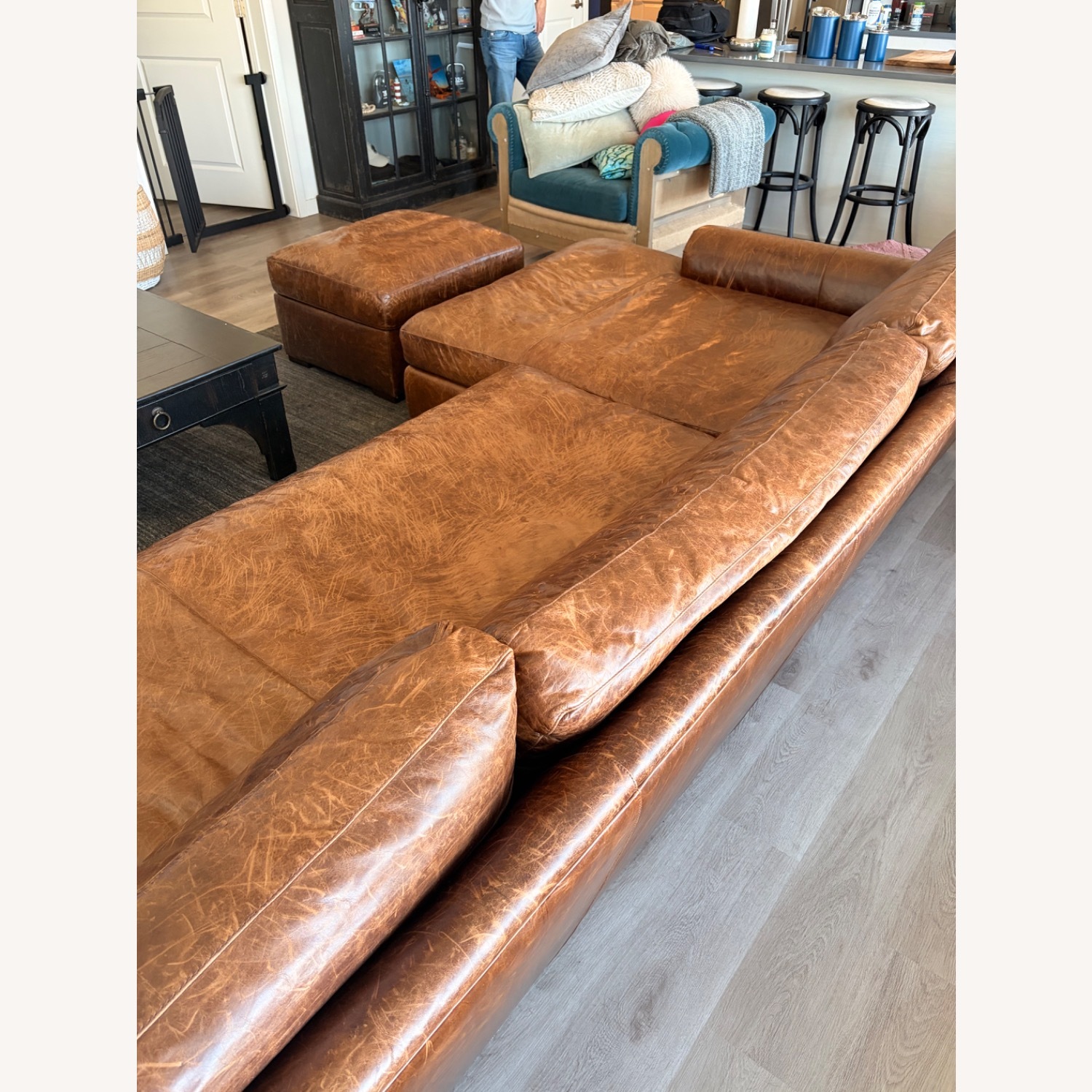 Restoration Hardware Luxe 3+ Piece Sectional - image-6