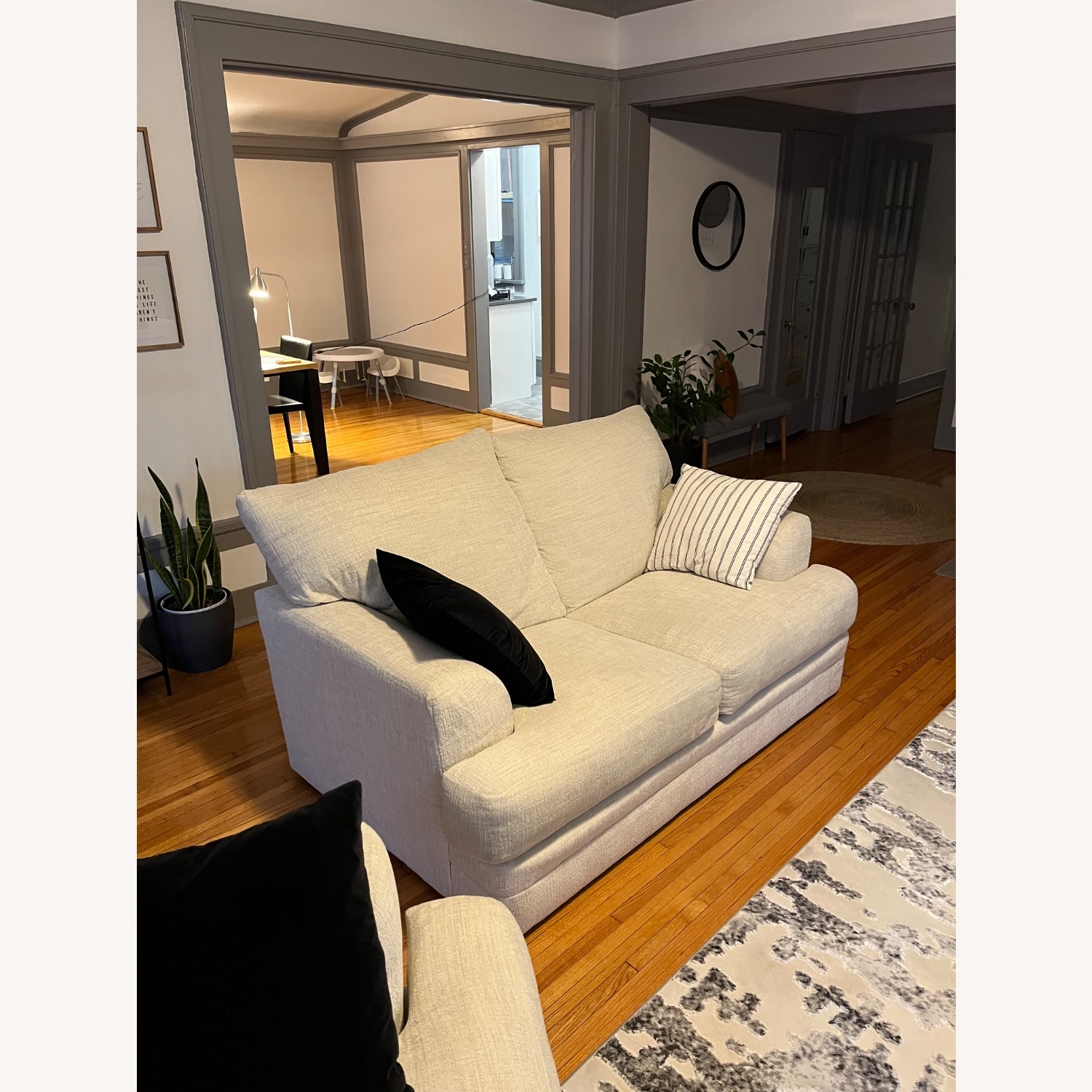 Jackson Furniture Zeller Natural Fabric Loveseat - image-2